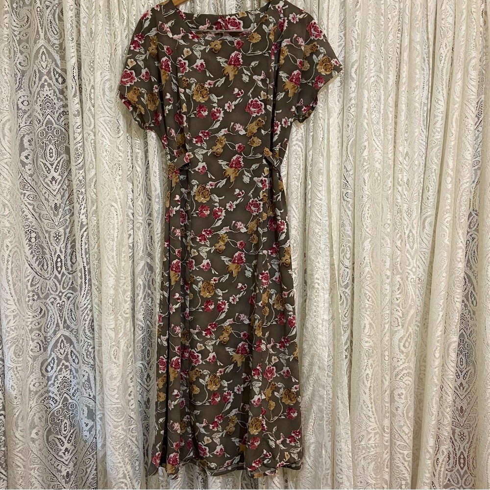 Vintage handmade maxi dress.
